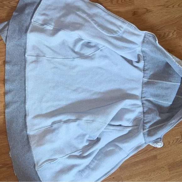 Gray Polka Dot Hoodie - Picture 8 of 8